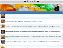 Tablet Screenshot of meteovargas.com